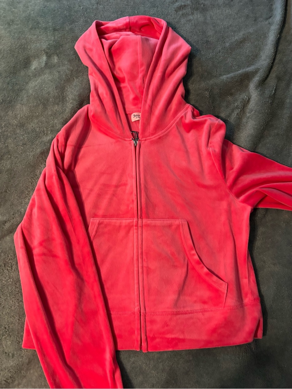 Juicy Couture Hot Pink Tracksuit with Rhinestones - Picture 3 of 7